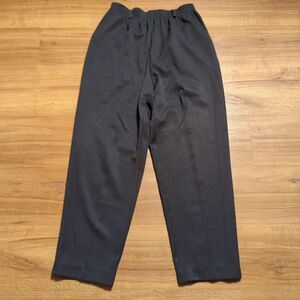 Alfred Dunner Pull-On Pants Women's Size 12 Elastic Waist Belt Loops Made in USA